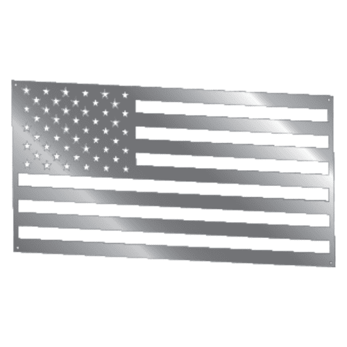 Metal American Flag